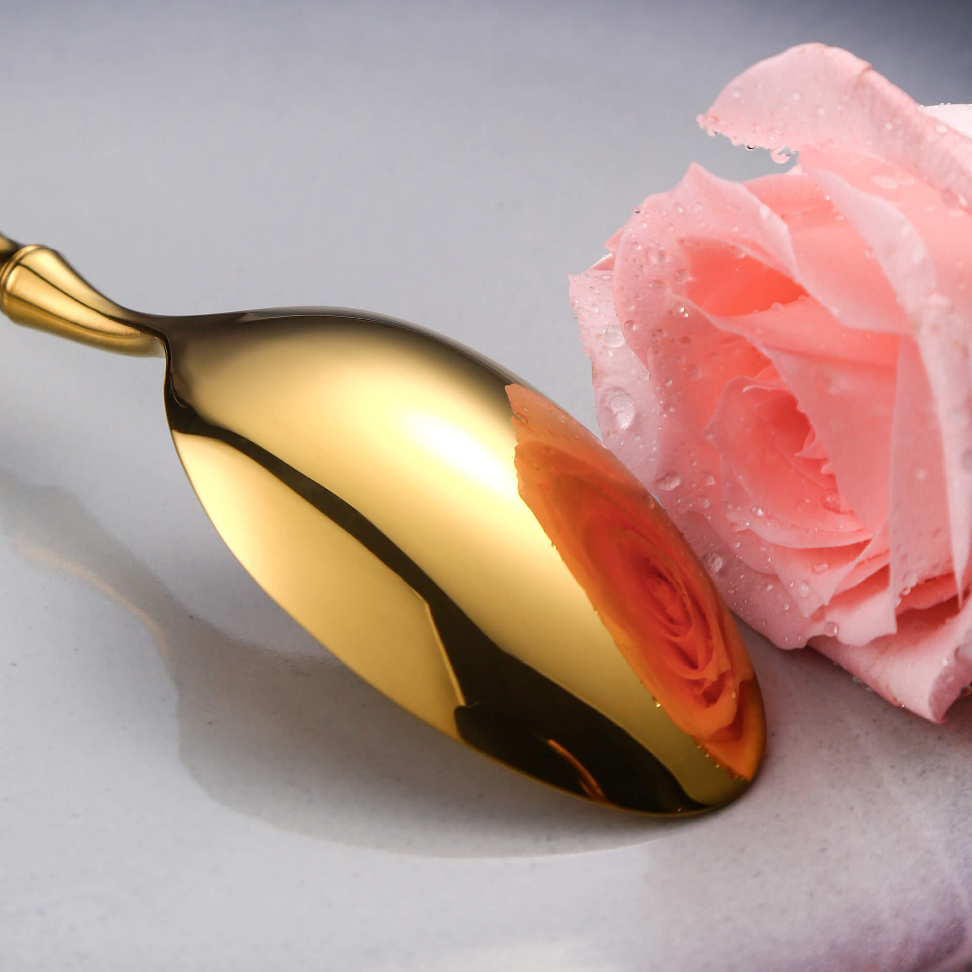 Mirror-polished surface