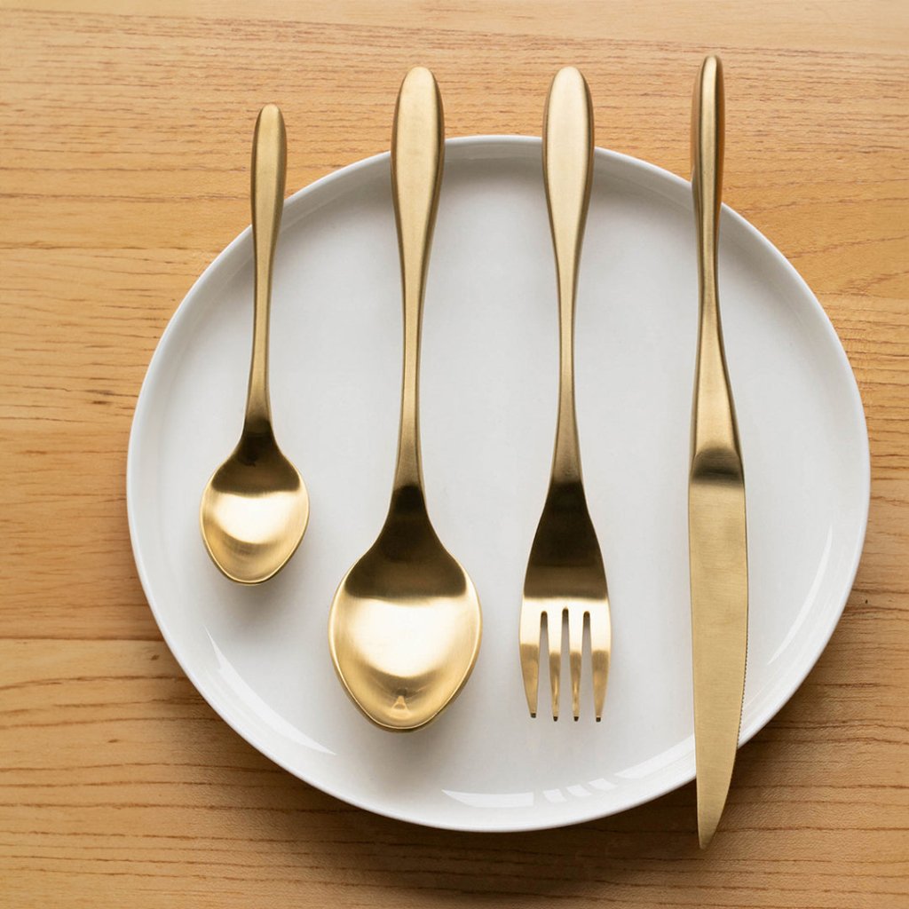 Helen Flatware - Matte Gold - Lemeya