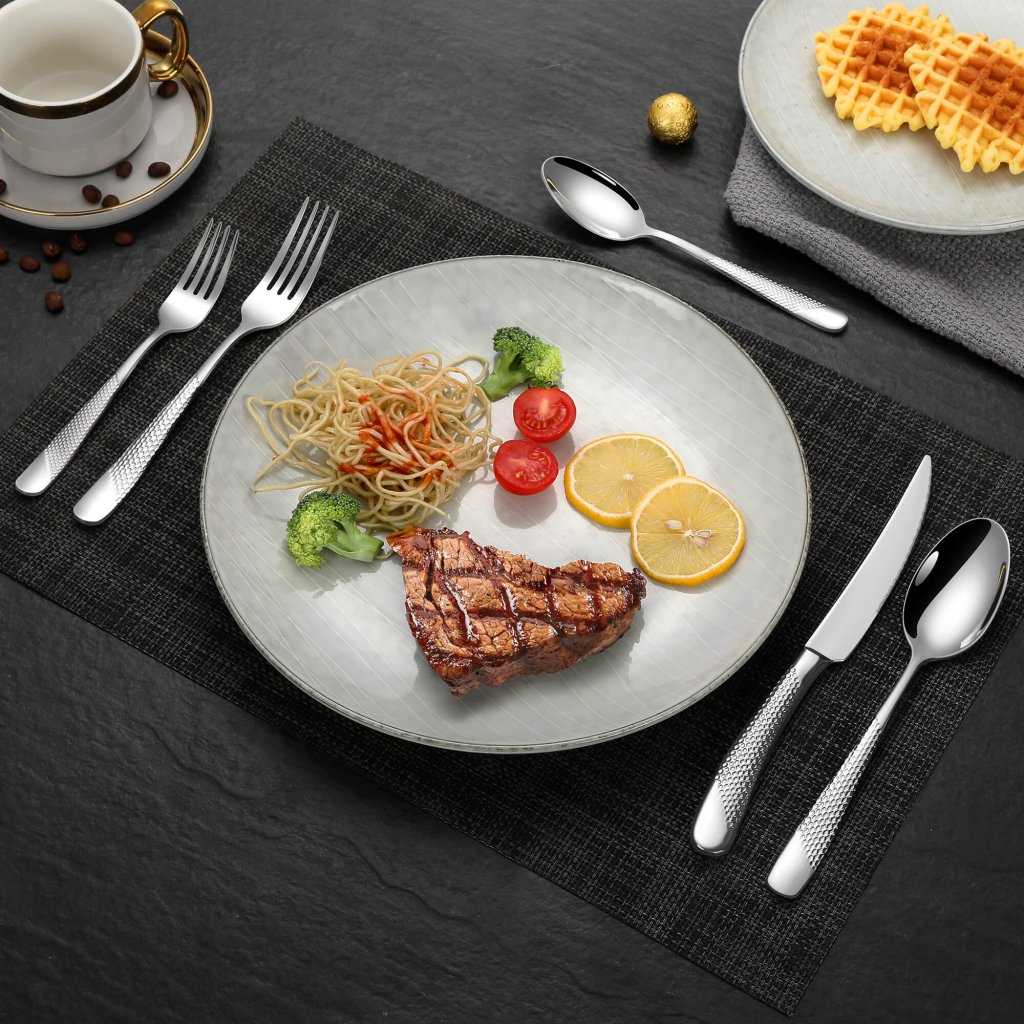 Melissa Flatware - Rose and Gold - Lemeya