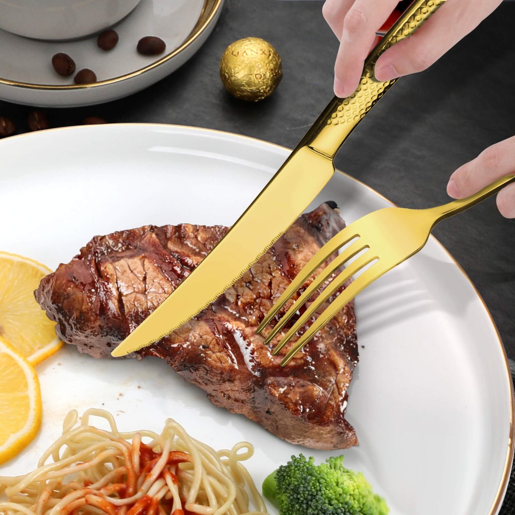 Melissa Flatware - Gold - Lemeya