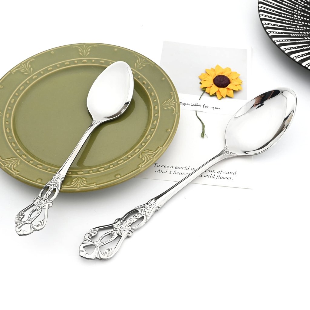 Royal Flatware 24Pcs - Silver - Lemeya