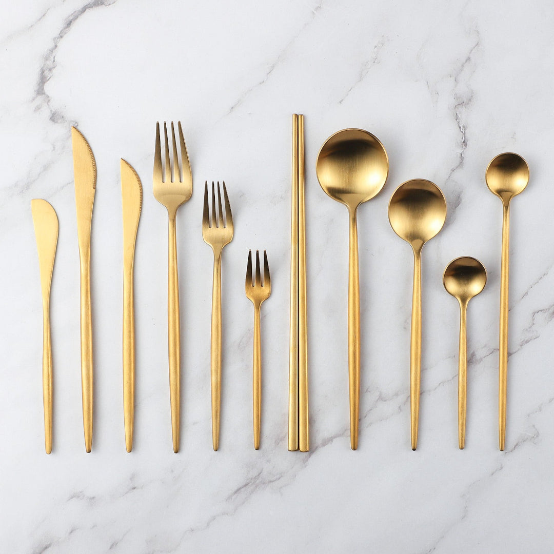 Minimalist/ French Flatware Individual Pieces