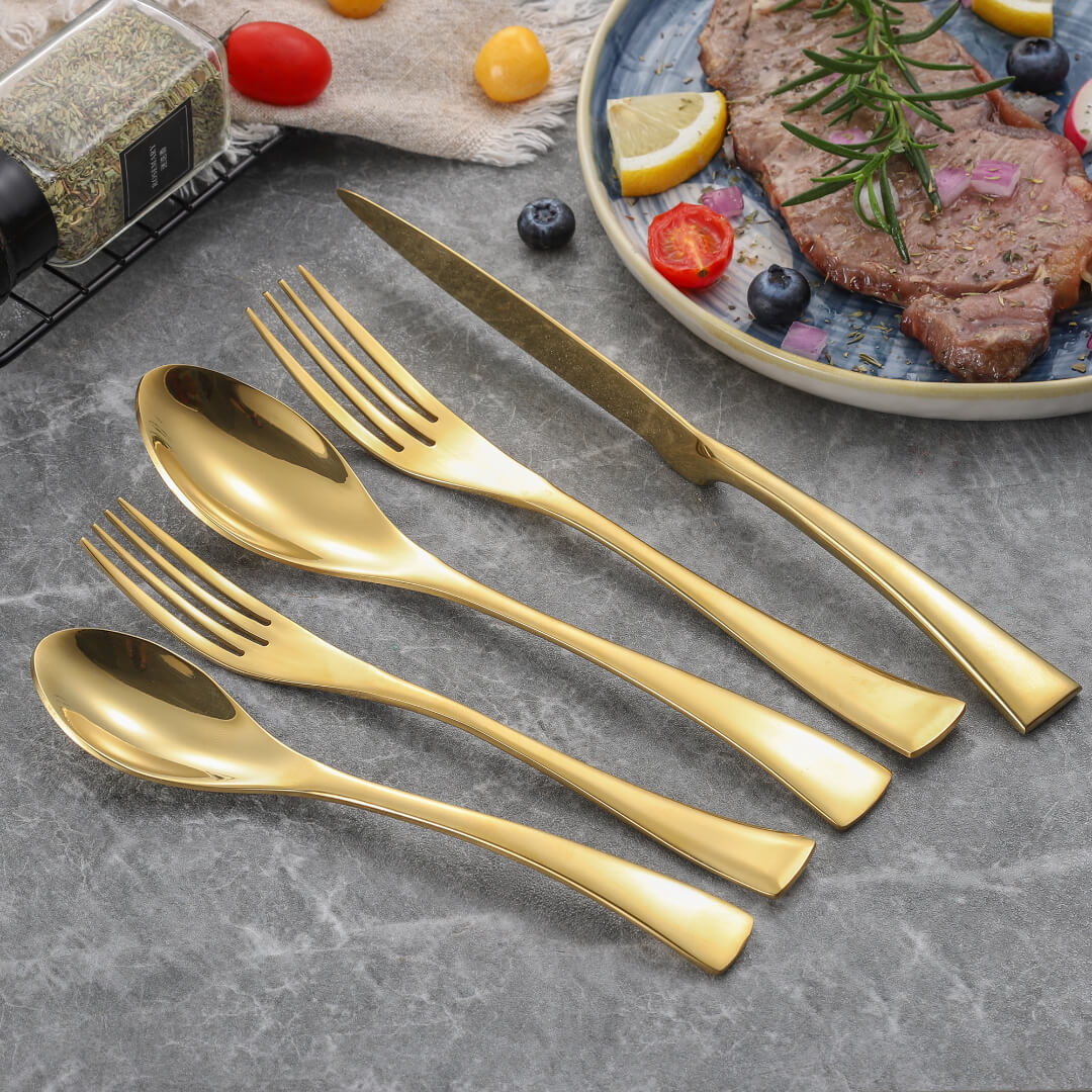 Stainless Steel Luxury Steak Knives Matte Sharp Dinnerware - 6pcs – Prime  Stash