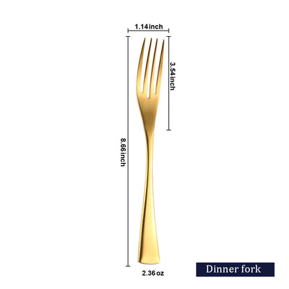 Kaya Modern Gold Flatware Set