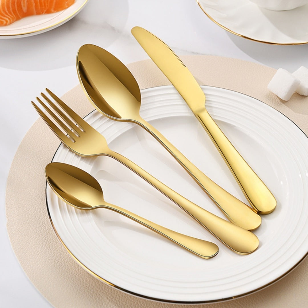 Zen 24-Piece Flatware Set with Chest