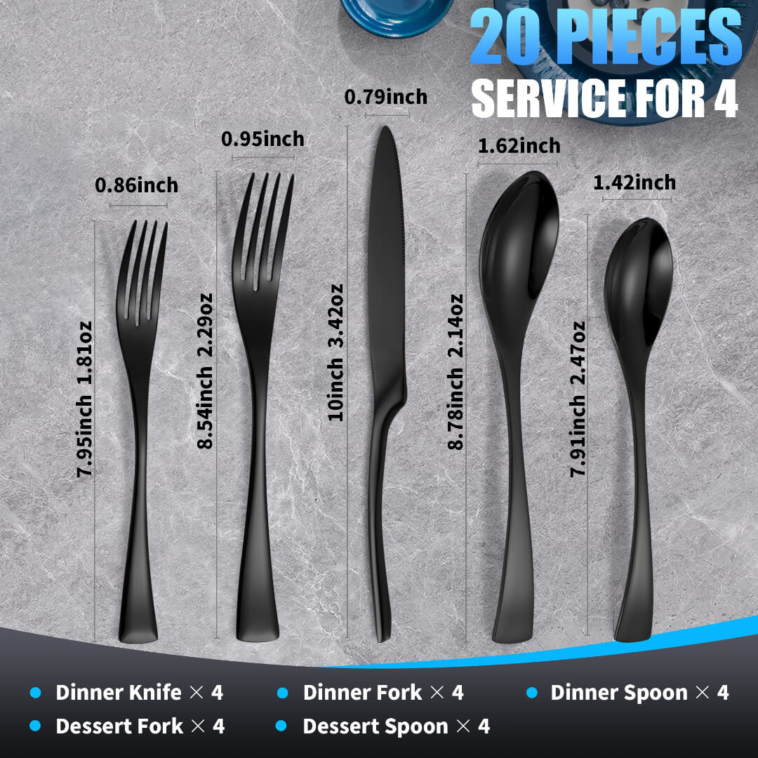 Luxury Flatware 20PCS