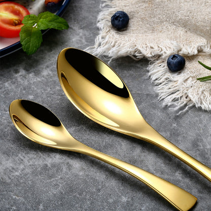 Kaya Modern Gold Flatware Set