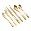Modern Flatware With Steak Knife