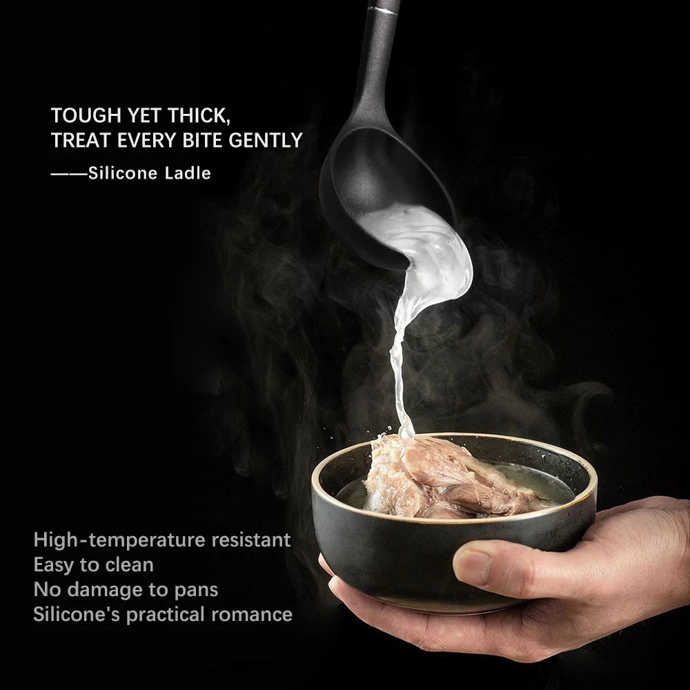 4-Piece Set Silicone Utensils Set