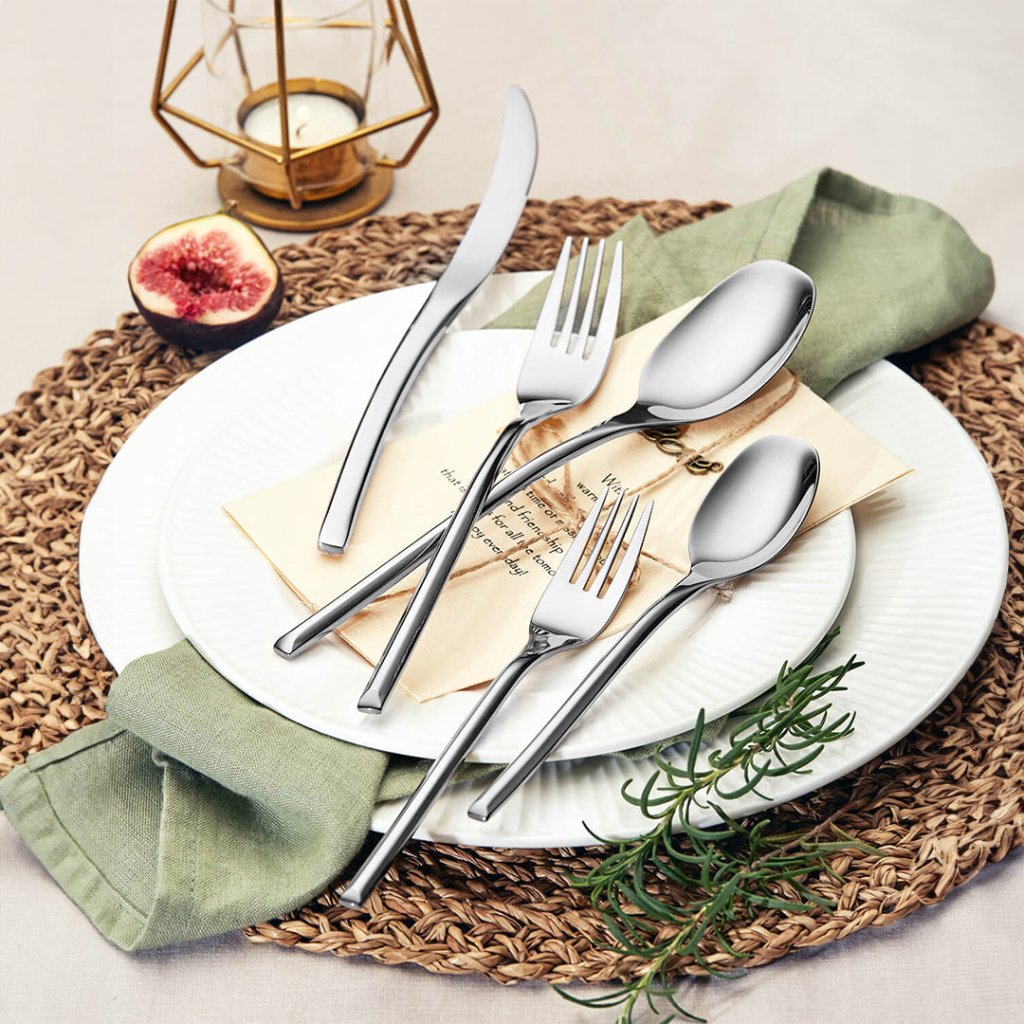 Luna Flatware - Black - Lemeya
