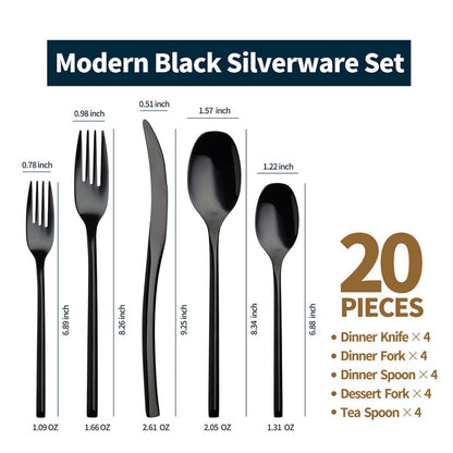 Luna Flatware - Gold - Lemeya