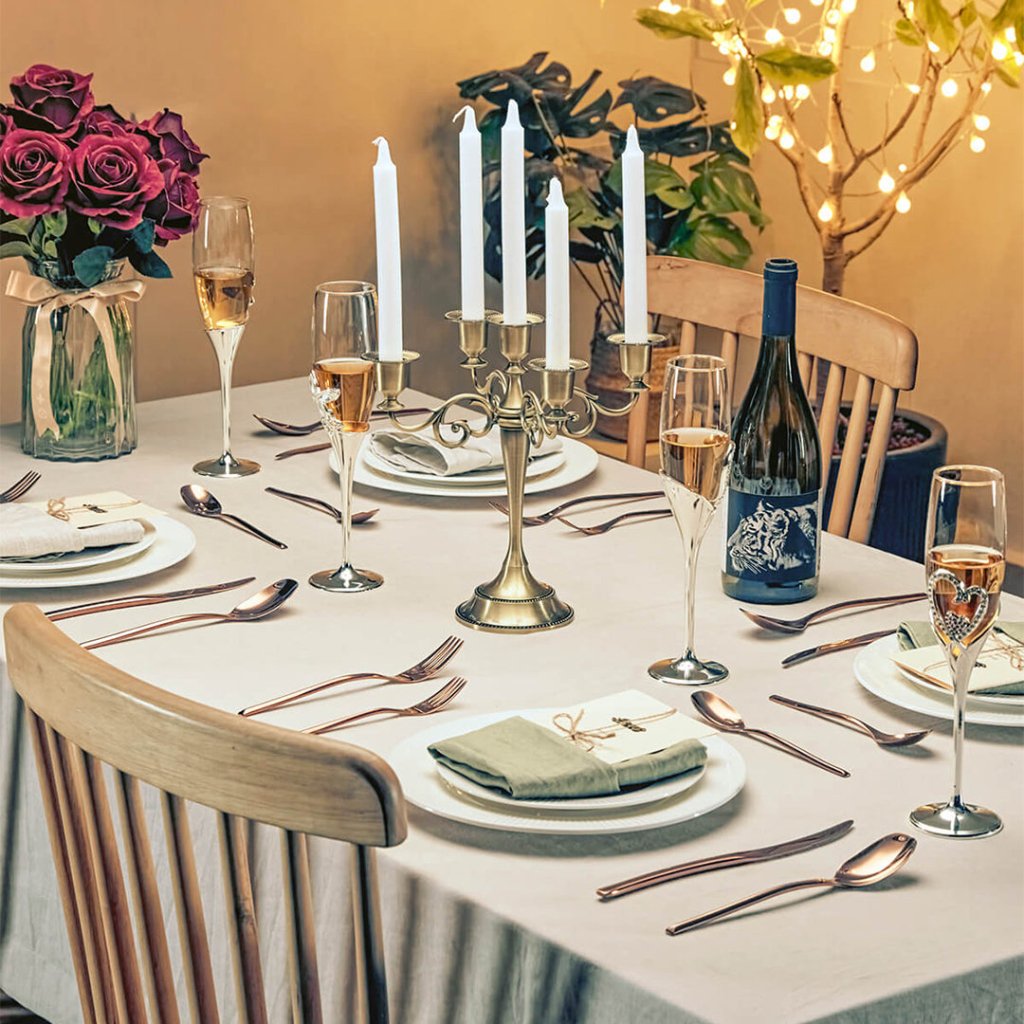 Luna Flatware - Silver - Lemeya
