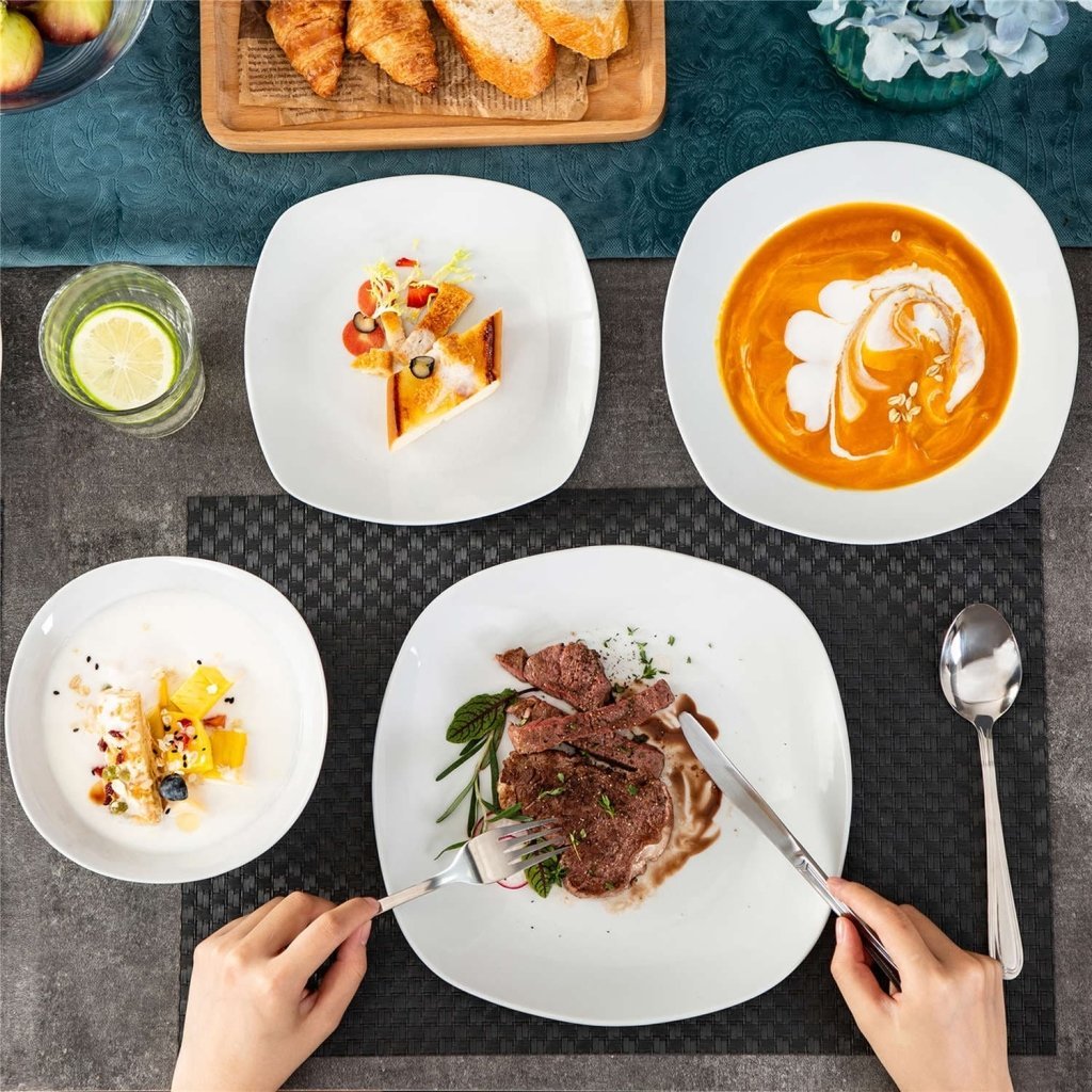 Basic 24 Piece Dinnerware Set