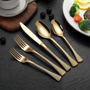 Hammered Flatware