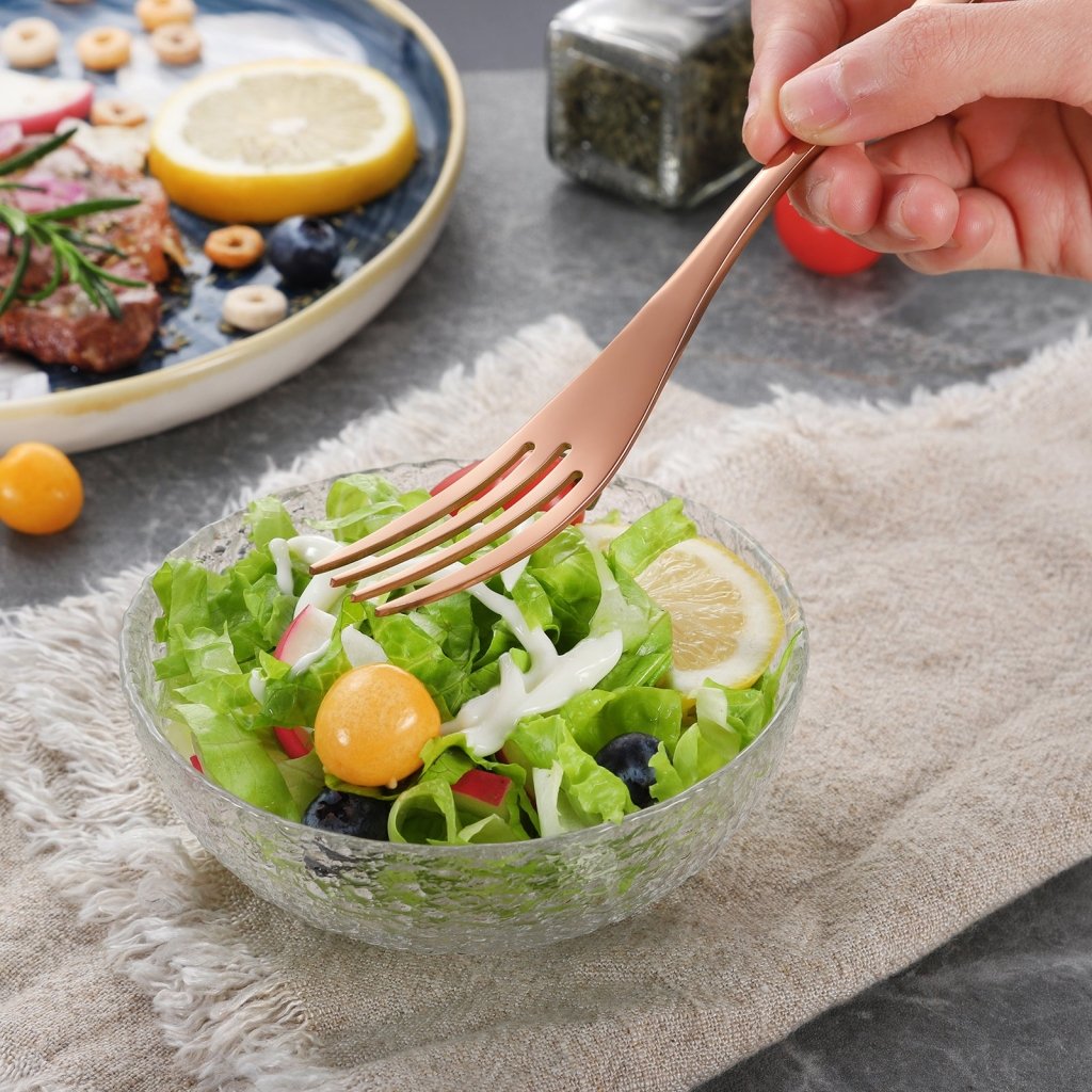 6Pcs Modern Dinner & Salad Forks