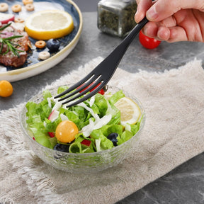 6Pcs Modern Dinner & Salad Forks