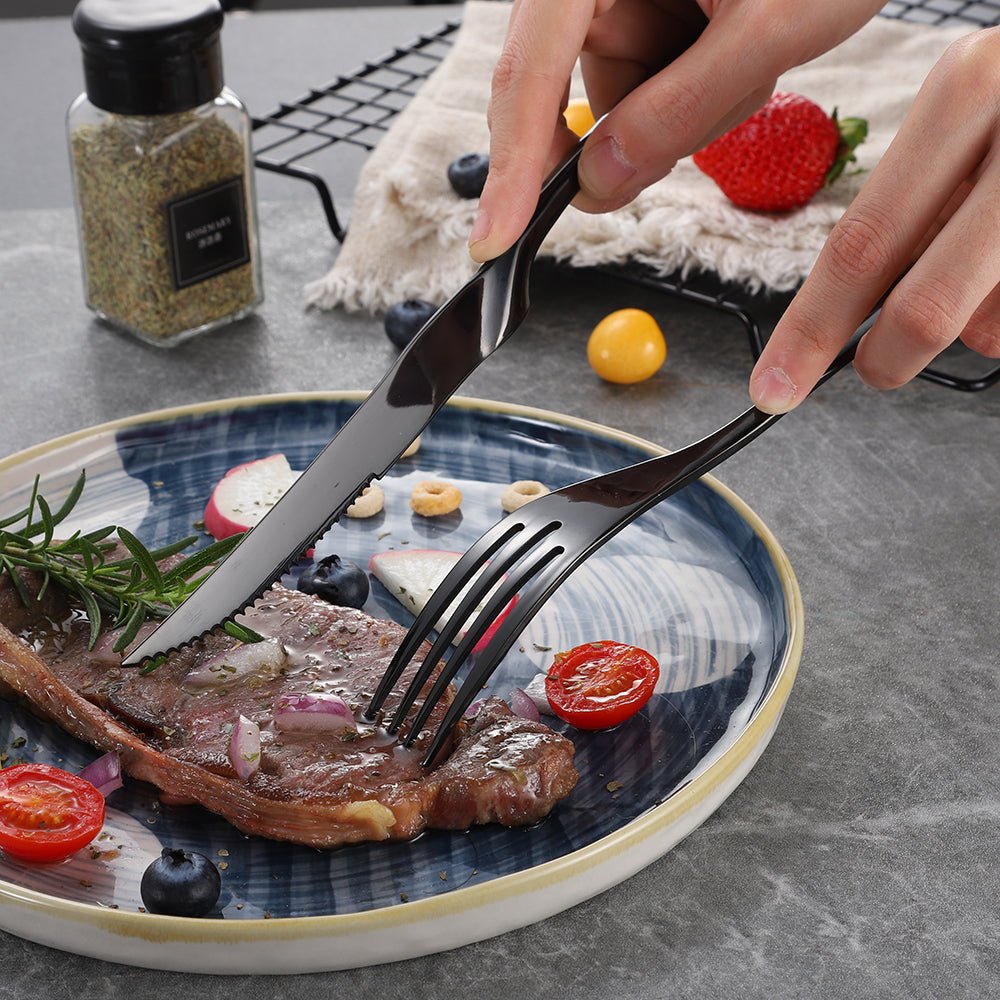 6PCS Stainless Steel Steak Knives Set