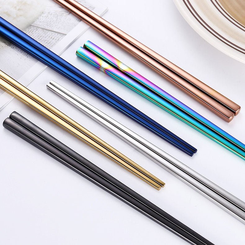 Minimalist Chopsticks - Gold - Lemeya Kitchen