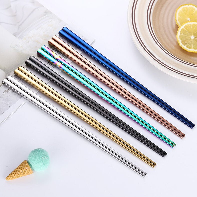 Minimalist Chopsticks - Gold - Lemeya Kitchen