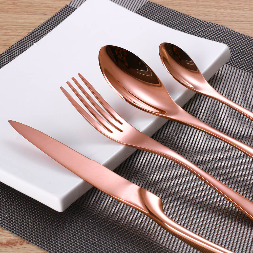 Modern Flatware With Tea Spoon