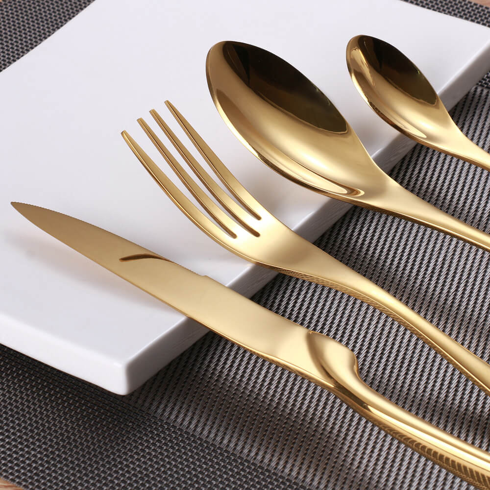 Modern Flatware With Tea Spoon