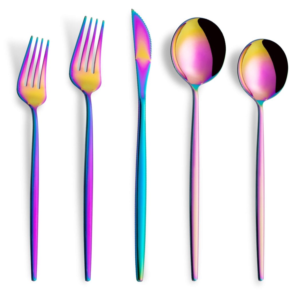 Rainbow 40PCS (8 Person Set)