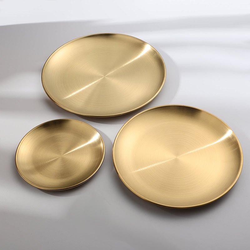 Rome Gold Plate - Gold - Lemeya Kitchen