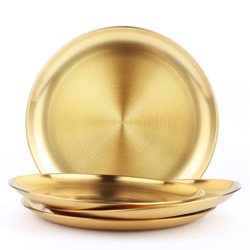 Rome Gold Plate - Gold - Lemeya Kitchen