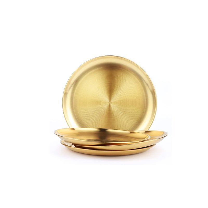 Gold 4 x 5.5 inches Plates