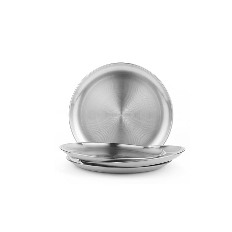 Silver 4 x 5.5 inches Plates