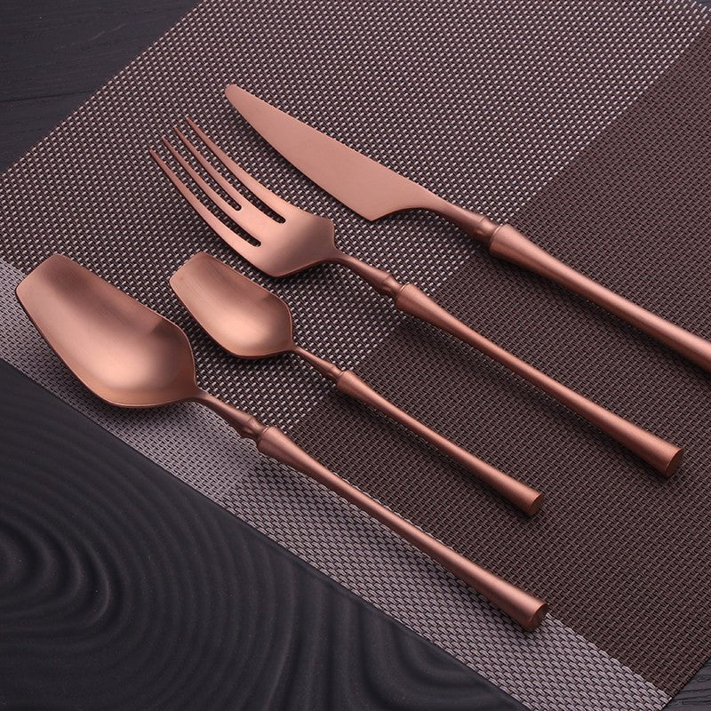 Vatican Flatware - Rose Gold - Lemeya Kitchen