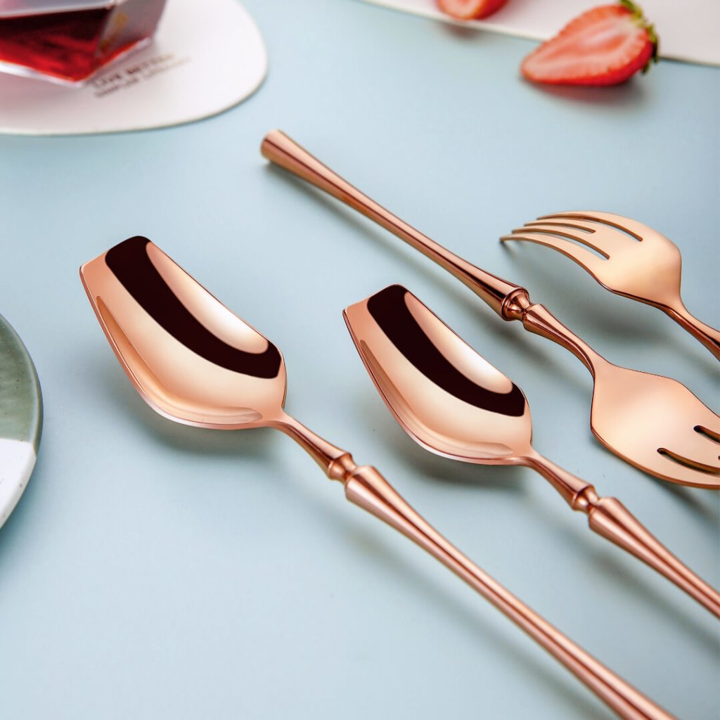 Vatican Flatware - Rose Gold - Lemeya Kitchen