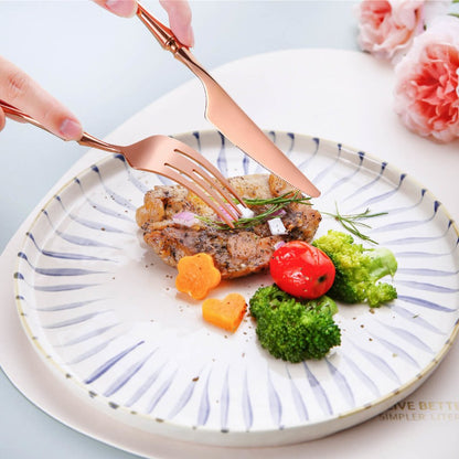 Vatican Flatware - Rose Gold - Lemeya Kitchen